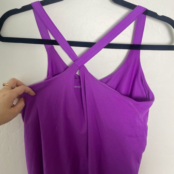 Sports Running Athletic Cross Tank Gym Girly Workout Casual Feminine Blouse Top - Picture 6 of 7